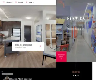 Fenwickapts.com(Silver Spring Apartments) Screenshot