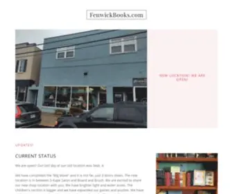 Fenwickbooks.com(Bookstore) Screenshot