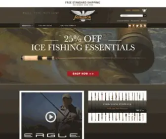 Fenwickfishing.com(Pure Fishing®) Screenshot