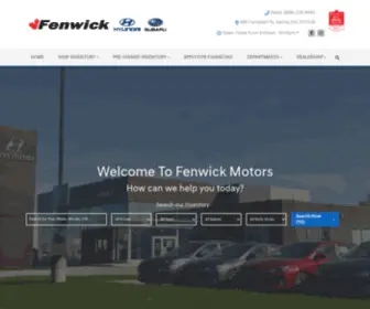 Fenwickmotors.com(Fenwickmotors) Screenshot