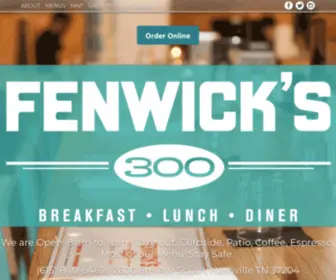Fenwicks300.com(Fenwicks 300) Screenshot
