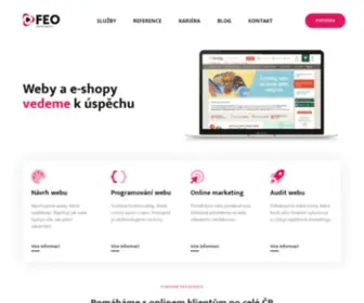 Feo.cz(Digitální agentura) Screenshot