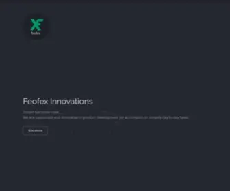 Feofex.com(Feofex Innovations) Screenshot