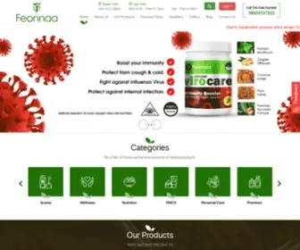 Feonnaaherbals.com(Herbal Products Manufacturer) Screenshot