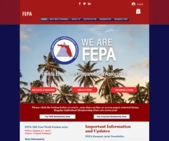 Fepa.org(HOME) Screenshot