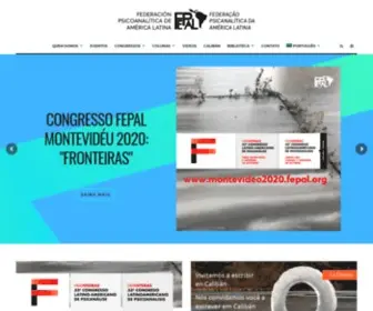 Fepal.org(Federação Psicanalítica da América Latina) Screenshot