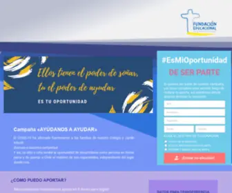 Fepha.cl(Fundación Educacional Padre Hernán Alessandri) Screenshot