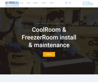 Fepoint.com(Freeze Point Refrigeration) Screenshot