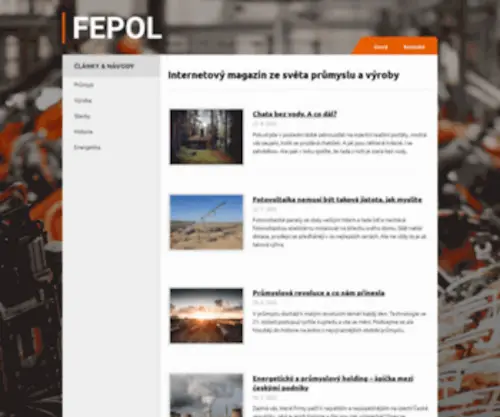 Fepol.cz(Magazín) Screenshot