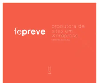 Fepreve.com.br(Criação de sites em WordPress) Screenshot