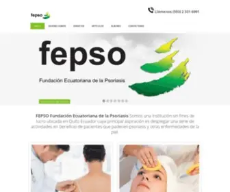 Fepso.org.ec(Inicio) Screenshot