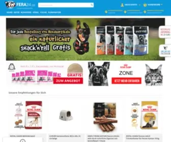 Fera24.de(Internet-Geschäft schnelle Lieferung nach Hause) Screenshot