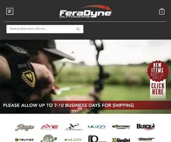 Feradyne.com(FERADYNE OUTDOORS) Screenshot
