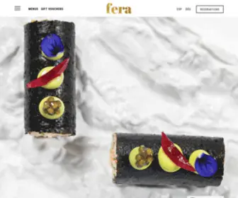 Ferapalma.com(Mediterranean Restaurant and Bar) Screenshot