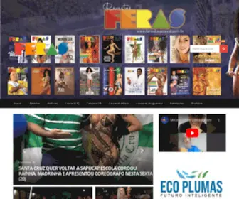 Ferasdocarnaval.com.br(Revista Feras na Folia) Screenshot