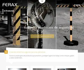 Ferax.es(Seguridad en espacios industriales y urbanos) Screenshot