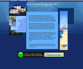 Ferchproperties.com(Rental Properties) Screenshot