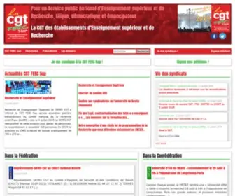 Fercsup.net(Cgt ferc sup) Screenshot