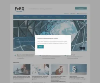 Ferd-NET.de(Seiten der Arbeitsgemeinschaft f) Screenshot