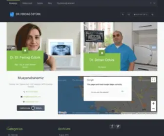 Ferdagozturk.com(Diş) Screenshot