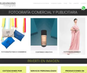 Ferdevincenzi.com(Fotografía Comercial y Publicitaria) Screenshot