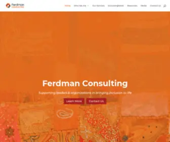 Ferdmanconsulting.com(Ferdman Consulting) Screenshot