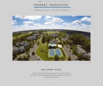 Ferebeeproperties.com(Home) Screenshot