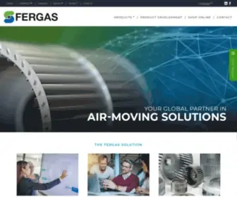 Fergas.com(Global Partner in Air) Screenshot