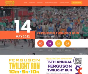 Fergtwilightrun.com(Ferguson Twilight Run) Screenshot