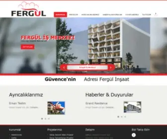 Fergulinsaat.com.tr(Fergül İnsaat) Screenshot