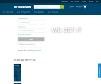 Ferguson.com(Plumbing Supplies) Screenshot