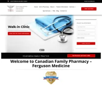 Fergusonfamilymedicine.com(Canadian Family Pharmacy) Screenshot