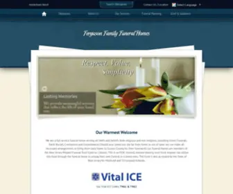 Fergusonfuneralhomesnj.com(One Main Street) Screenshot