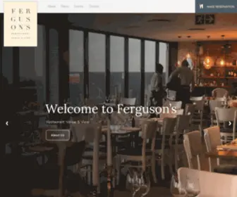 Fergusons5TH.co.za(Restaurant, Venue & View) Screenshot