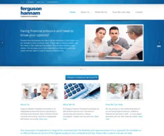 Fergusons.com.au(Fergusons Chartered Accountants Fergusons Hannam Chartered Accountants) Screenshot