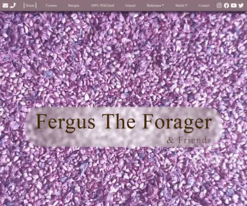 Fergustheforager.co.uk(Fergus Drennan) Screenshot