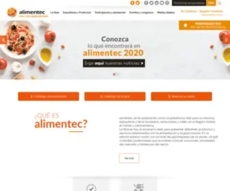 Feriaalimentec.com(ALIMENTEC) Screenshot