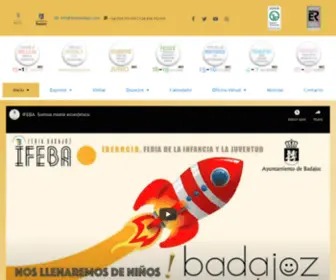 Feriabadajoz.net(Ferias, Congresos y Eventos) Screenshot