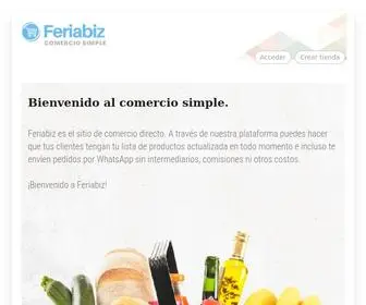 Feriabiz.com(¡El comercio simple) Screenshot