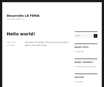 Feriachapultepec.com.mx(La Feria) Screenshot