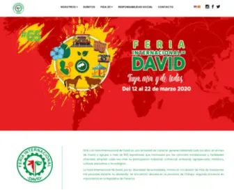 Feriadedavid.com(Feria Internacional de David) Screenshot