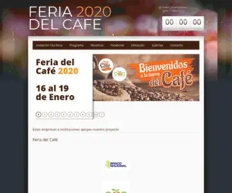 Feriadelcafe.co.cr(Feria) Screenshot