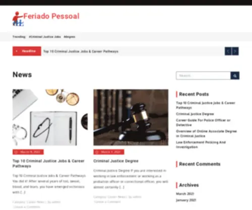Feriadopessoal.com(Feriadopessoal) Screenshot