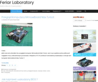 Feriar-Lab.pl(Feriar Laboratory) Screenshot