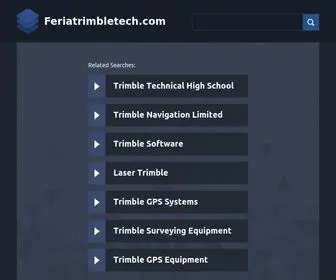Feriatrimbletech.com(Feriatrimbletech) Screenshot