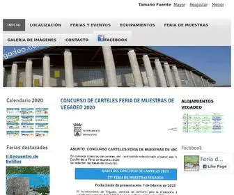 Feriavegadeo.com(Inicio) Screenshot