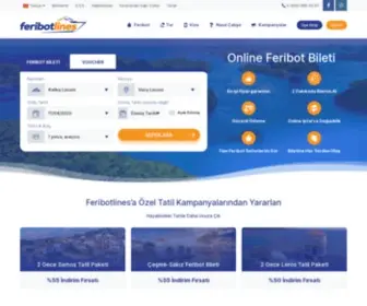 Feribotlines.com(Feribot Bileti) Screenshot
