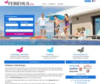 Feriehus.no(Feriehus i Europa) Screenshot