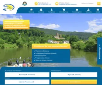Ferien-Auf-Dem-Wasser.de(Hausboot mieten) Screenshot