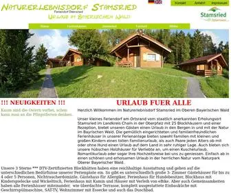 Feriendorf-Stamsried.com(Feriendorf Stamsried) Screenshot